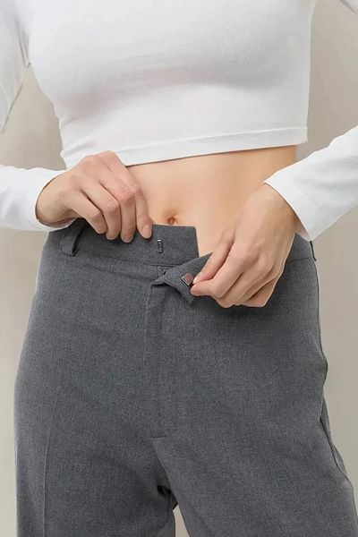 Hiccup Pantaloni țesuți cu clemă la talie