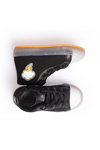 BUCKHEAD CHUCK HIGH Children's Orthopedic Lighted High-Rise Sneaker - Full Fit