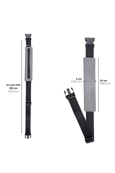 Rebuwo Multifunctional Reflective Sports Waist Bag