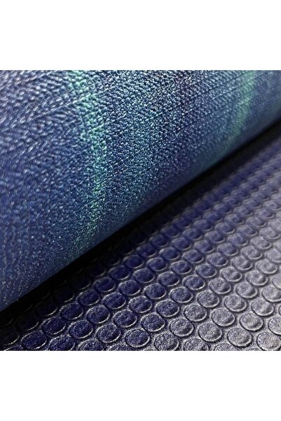 Rebuwo Per Yoga Matı Mavi 5mm, Ekolojik Fitness Matı, Kaydırmaz, Blue, Non-slip & Sustainable
