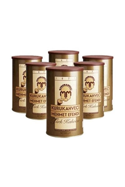 Mehmet Efendi قهوة تركية 6 × 500 جرام - علبة