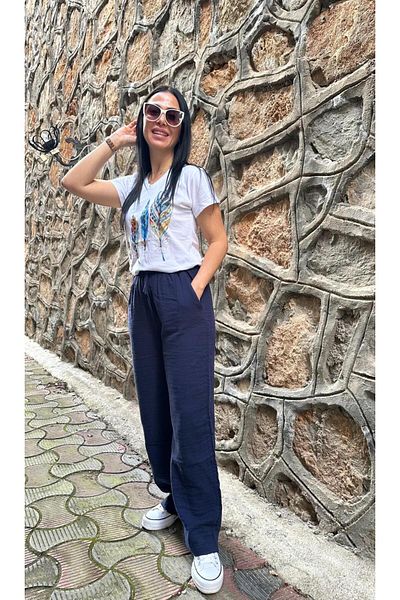 KTY TR Draped Pantalon 100% Cotton