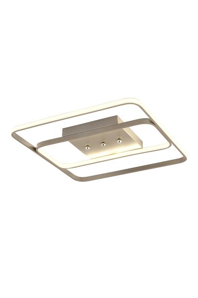 ESSLİGHT Milano 45 cm 3 Colors with Light Mode (White Yellow Daylight) Living Room Kitchen Bedroom Young Room Led Chandelier