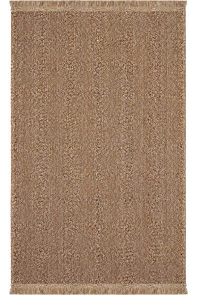 Cool Halı Mirage Brown Non-Slip Based Machine Washable Bohemian Living Room Balcony Rug Runner