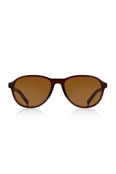 Kinary New Trend Popular Unisex Sunglasses Brown 1042