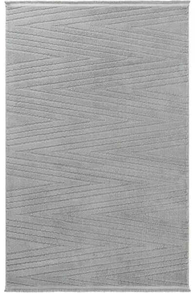 Cool Halı Newyork 3107 Gri Yumuşak Tuşeli Halı Kilim Salon Koridor Kesme Yoll...
