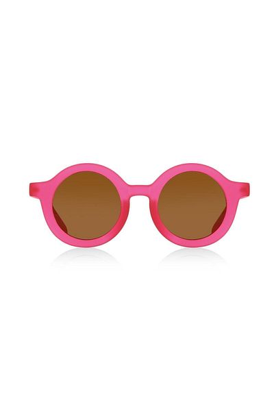 Kinary Scandinavian 1-13 Years Sunglasses - UV400, 4023 Model Transparent Pink