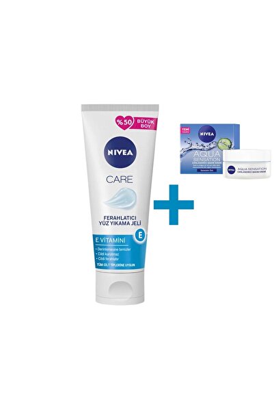 NIVEA Canlandırıcı Yüz Temiz Jeli E Vitaminli 225 ml, Canlandırıcı Yüz Bakım ...