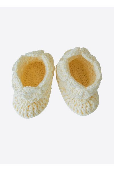 kitikate Organic Hand Knitted Booties