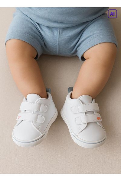 kitikate White Pesca Booties
