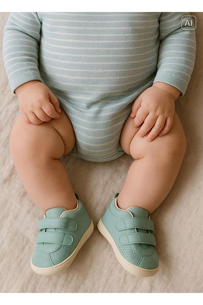 kitikate Green Farmer Booties