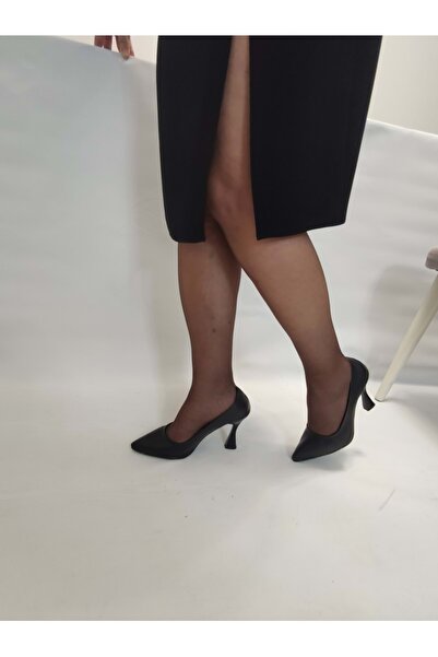 ÇİĞDEM KUNDURA UMBRİEL-KADIN DERİ KADEH TOPUK SİTİLETTO(mstl)