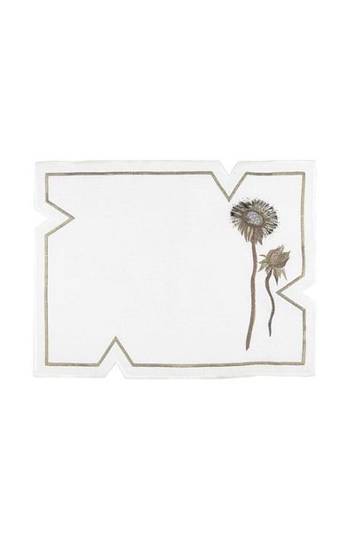 Mikasa Moor Ella White Τραπέζι 6 τεμαχίων 40x50