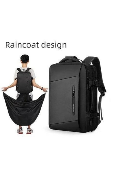 Mark Ryden Expandos Laptop Sırt Çantası Genişletilebilir İç Hacim Şarj Kiti Yağmurluk MR9299_YY00