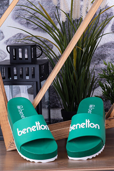 Benetton 1212 Günlük Yüksek Taban Kadın Terlik