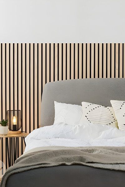 Dekonil 3 Boyutlu Lambri Desenli Eps Strafor Dokulu Duvar Paneli 50x100 (2 ADET)