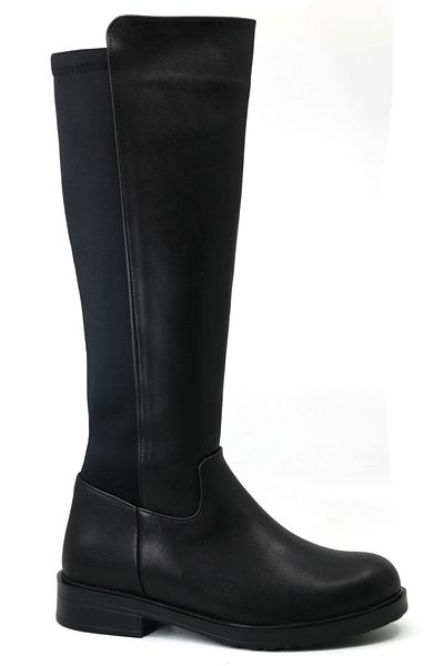 Ayakkabix Γυναικείες μπότες Pinna Long Stretch Flat Sole