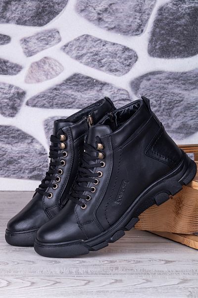 Ghattix Pánské boty - Lass Winter, pravá kůže, na zip