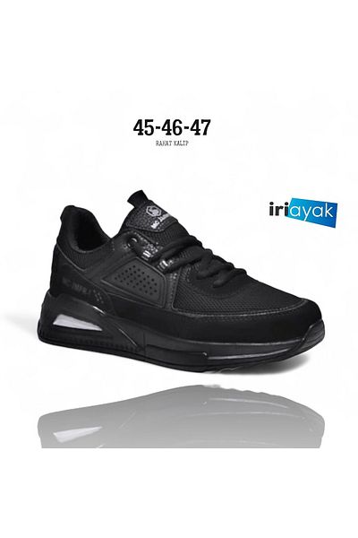 İriayak Large Size Men's Sneakers in Sizes 45-46-47