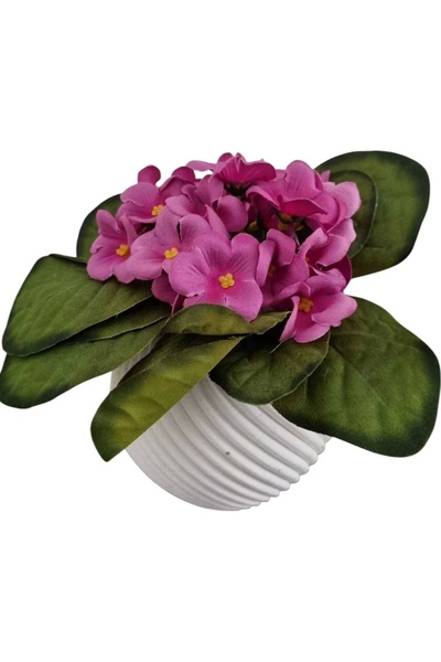 florasepeti زهرة صناعية بنفسجية 17 سم