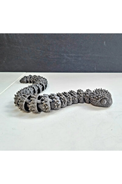 genomera Large Gri Esnek Eklemli Ejderha Yılanı