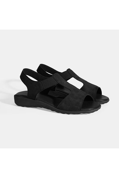 Desa Sandale DesaComfort din piele pentru femei Oriane Black