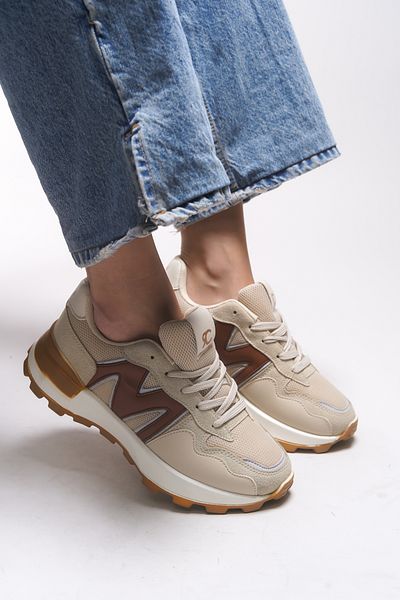 Riccon Dámské Sneakers001210 Béžová Tan