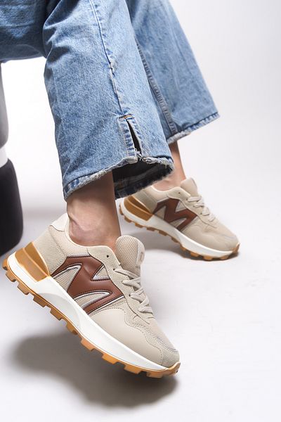Riccon Dámské Sneakers001210 Béžová Tan