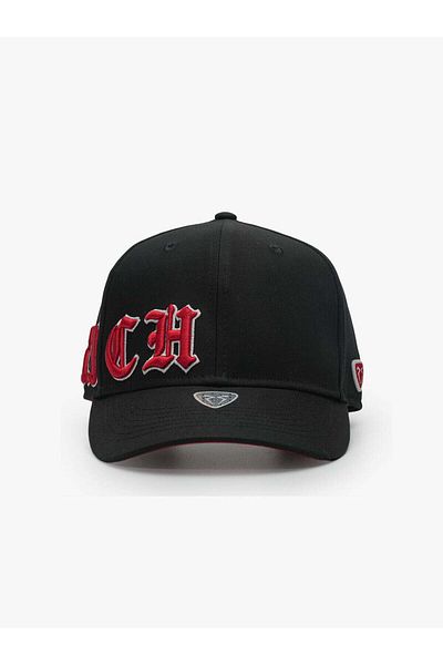 Rust&Rich Black Baseball Cap - Women's and Men'S, Urban Collection, Gothic