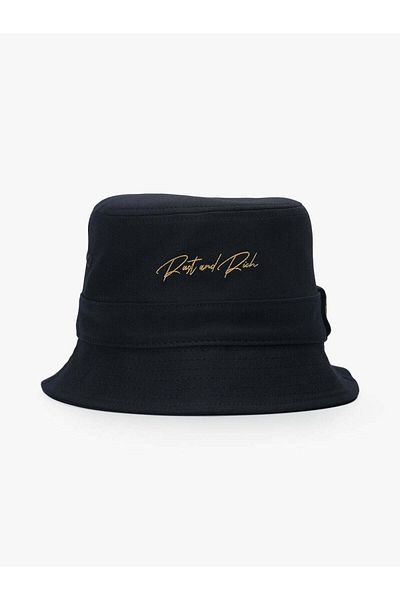 Rust&Rich Navy Blue Bucket Hat - Timeless Basic Series for Women and Men
