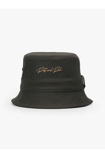 Rust&Rich Khaki Bucket Hat - Women & Men, Timeless Collection Basic