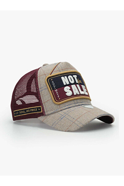 RustandRich Women Men Burgundy Trucker Hat Motto Collection Not for Sale