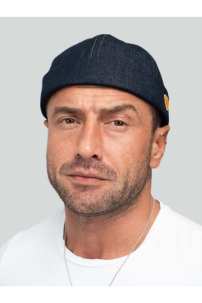 Rust&Rich Women Men Denim Hat Urban Collection Hands Off Docker