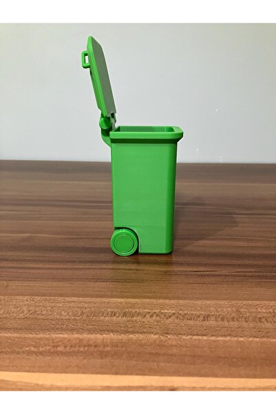 genomera Green Wheeled Trash Can