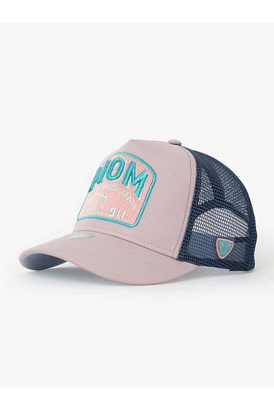 Rust&Rich Powder Colored Women's and Men's Motto Collection Hat - Mom Trucker Hat