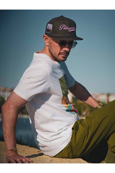 Rust&Rich Women Men Khaki Snapback Hat City's Collection Patagonia