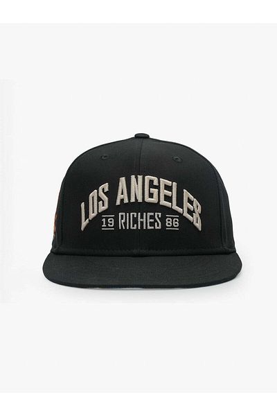 Rust&Rich Women Men Black Snapback Hat City's Collection Los Angeles