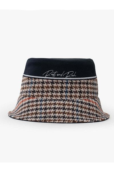Rust&Rich Navy Blue Women'S-Men's Hat - Premium Collection Royalty Bucket