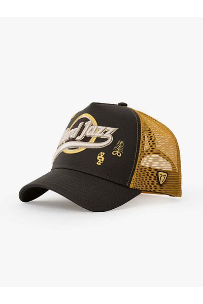 Rust&Rich Women Men Khaki Hat Urban Collection - Hard Jazz - Trucker Hat