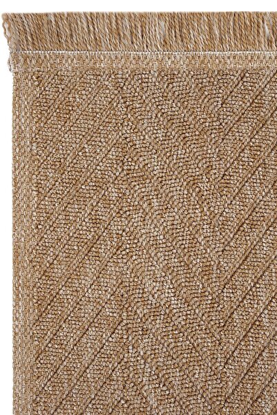 Cool Halı Mirage Brown Non-Slip Based Machine Washable Bohemian Living Room Balcony Rug Runner