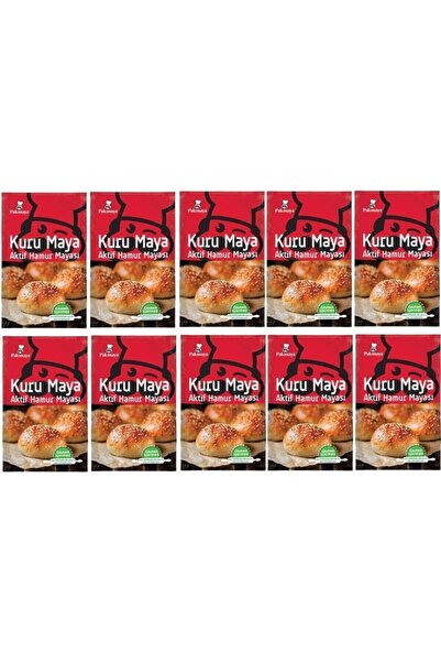 Pakmaya Aktif Kuru Hamur Mayası 100 gr 10 Paket