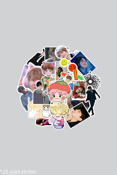 dadi ramba Baekhyun Exo Bullet Journal - Agenda - Planner - Notebook - Laptop Sticker Sticker - Sticker Pack
