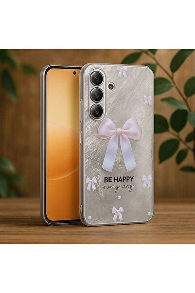 Rivor Samsung Galaxy A26 Uyumlu Kılıf Kamera Çıkıntılı Fiyonk Ve Leopar Desen...