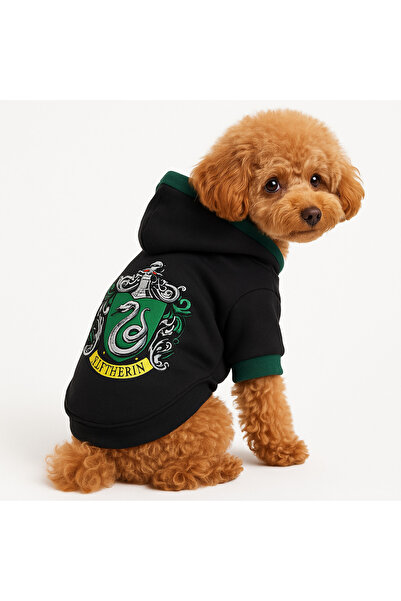 PetiliDünya Harry Potter (Griffindor,Slytherin,Ravenclaw,Hufflepuff) Kedi & Köpek Kıyafeti Sweatshirt %100 Pamuk
