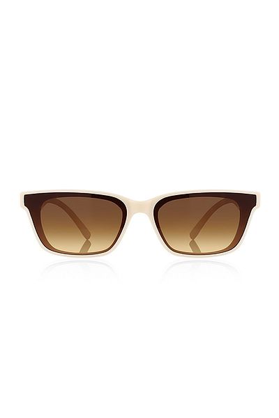 Kinary Unisex New Trend Sunglasses - Cream Shiny 2030