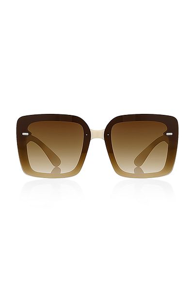 Kinary Unisex Sunglasses Cream Shiny 1022