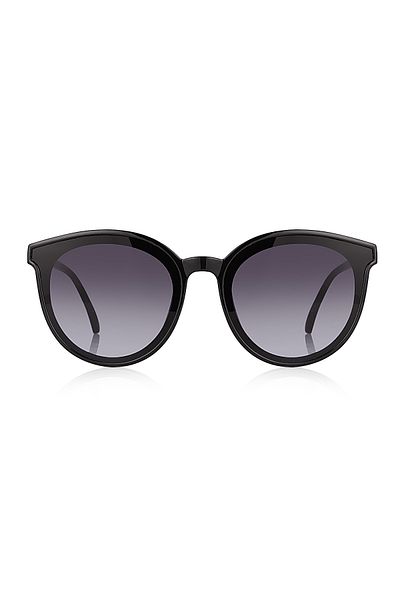 Kinary New Trend Sunglasses Black Shiny 1013