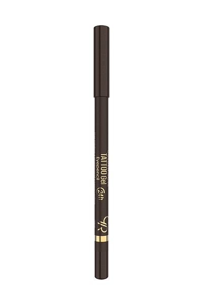 Golden Rose Tattoo Gel Eyepencil 104 Glitzy Brown Permanent Gel Eye Pencil 1.2 g