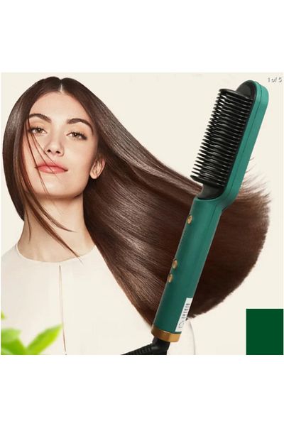 MACON فرشاة فرد الشعر الكهربائية الاحترافية مع مشط ساخن
