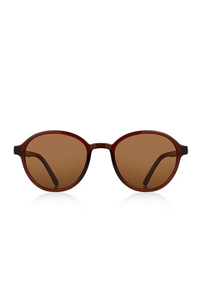 Kinary Vintage Unisex Sunglasses Brown 1036